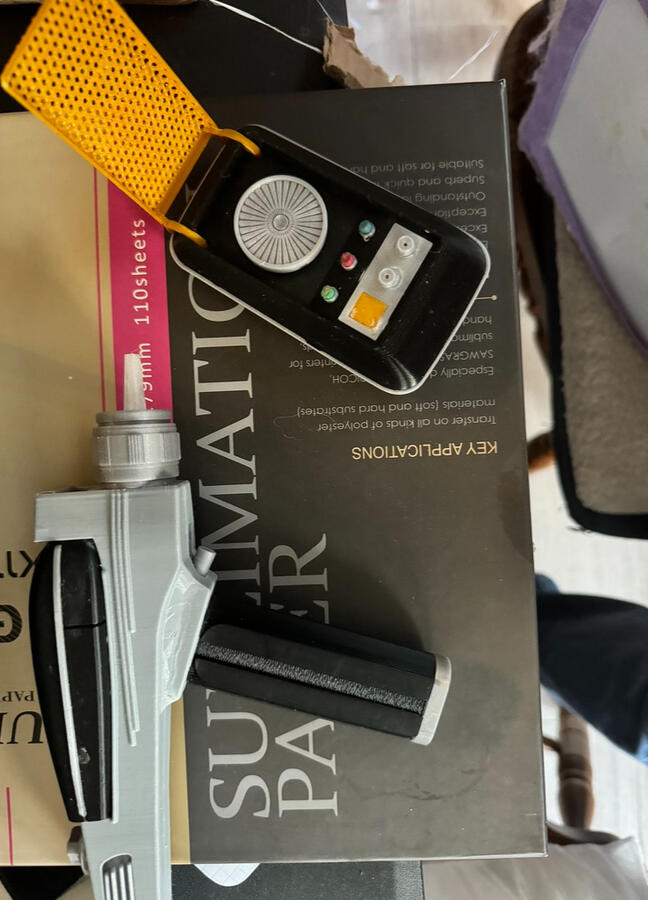 Star Trek Phaser and Communicator